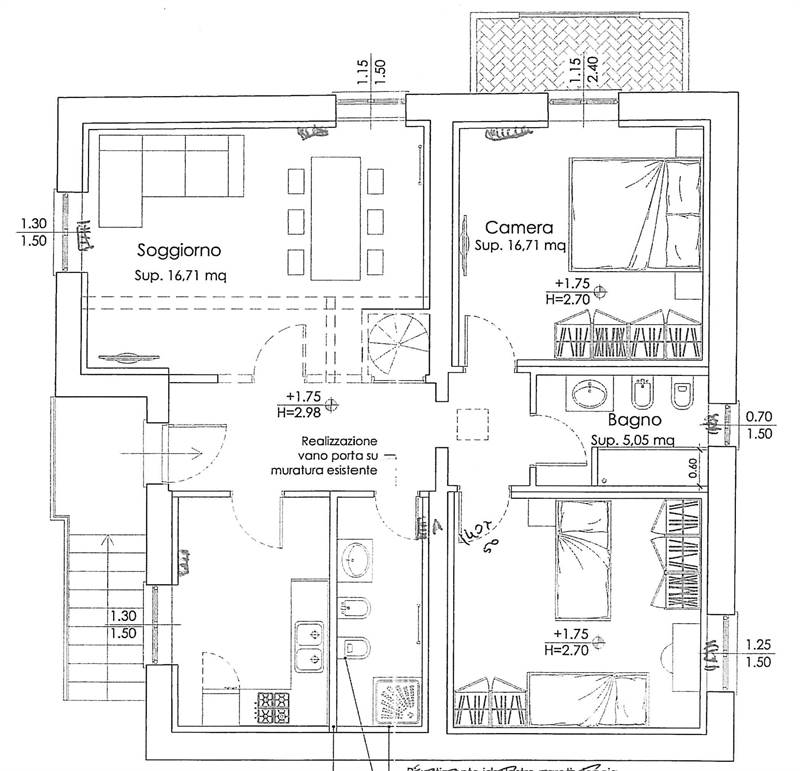 Plan primo piano attuale