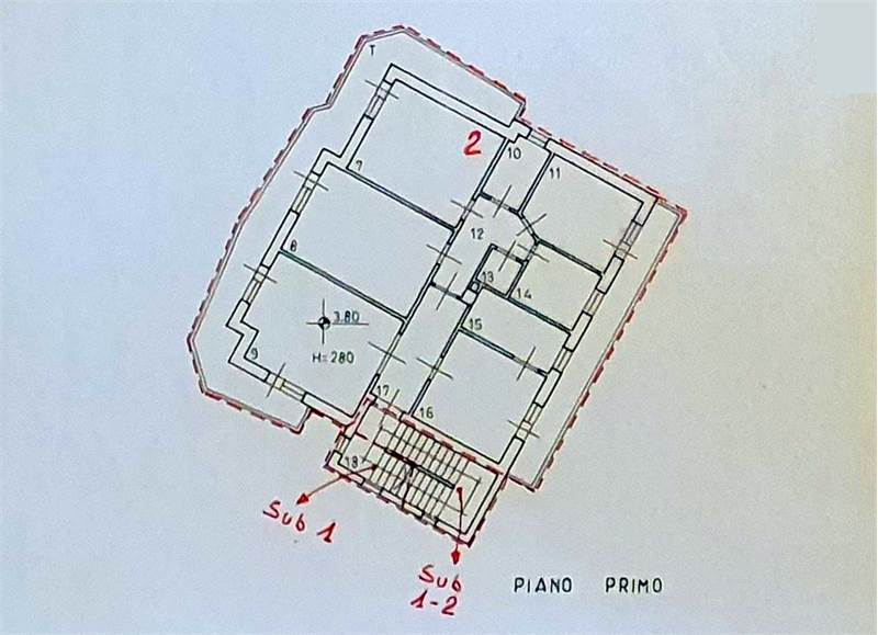 Plan piano primo