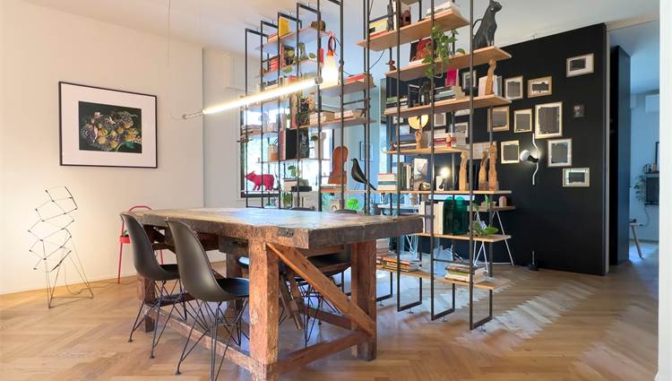 Sala da pranzo e studio