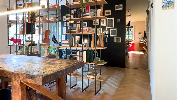 Sala da pranzo e studio