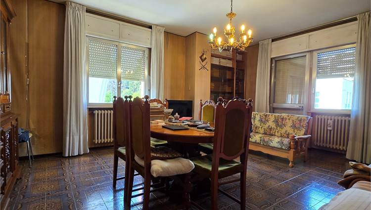 Sala da pranzo e salotto