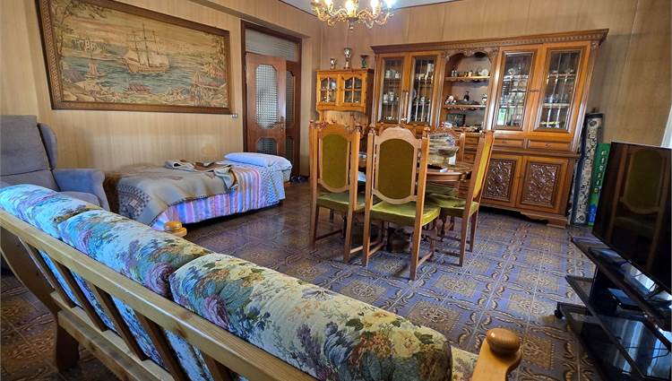 Sala da pranzo e salotto